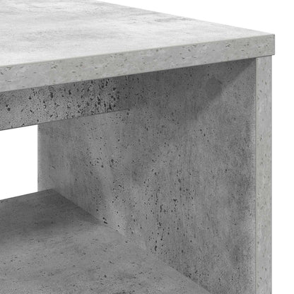 Televizní Skříň 80 X 35 X 40 Cm Betonově Šedá Kompozitní Dřevo
