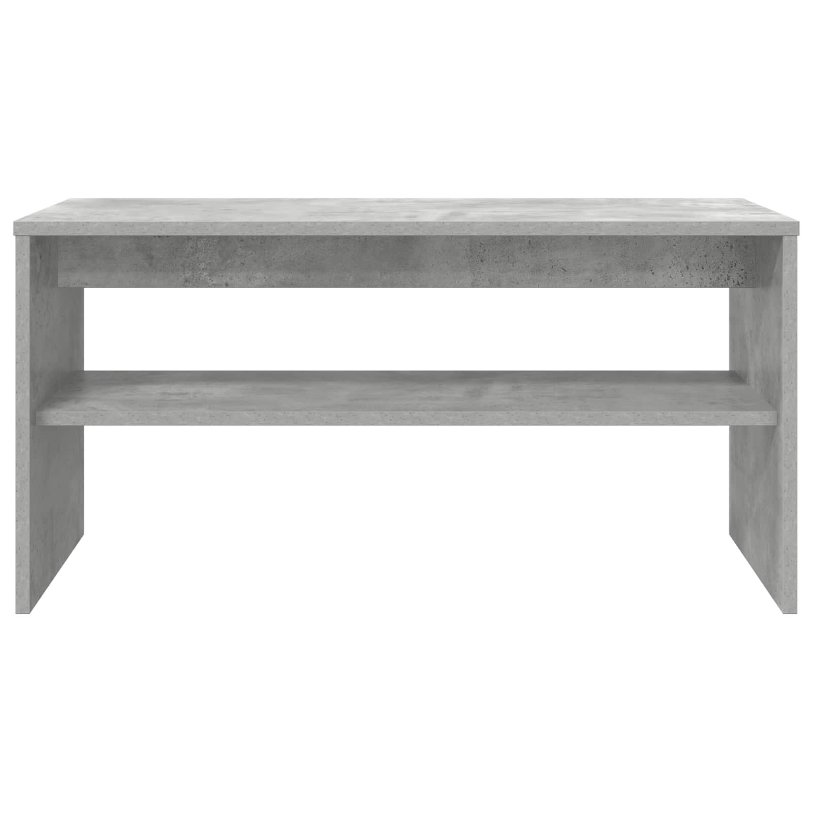 Televizní Skříň 80 X 35 X 40 Cm Betonově Šedá Kompozitní Dřevo