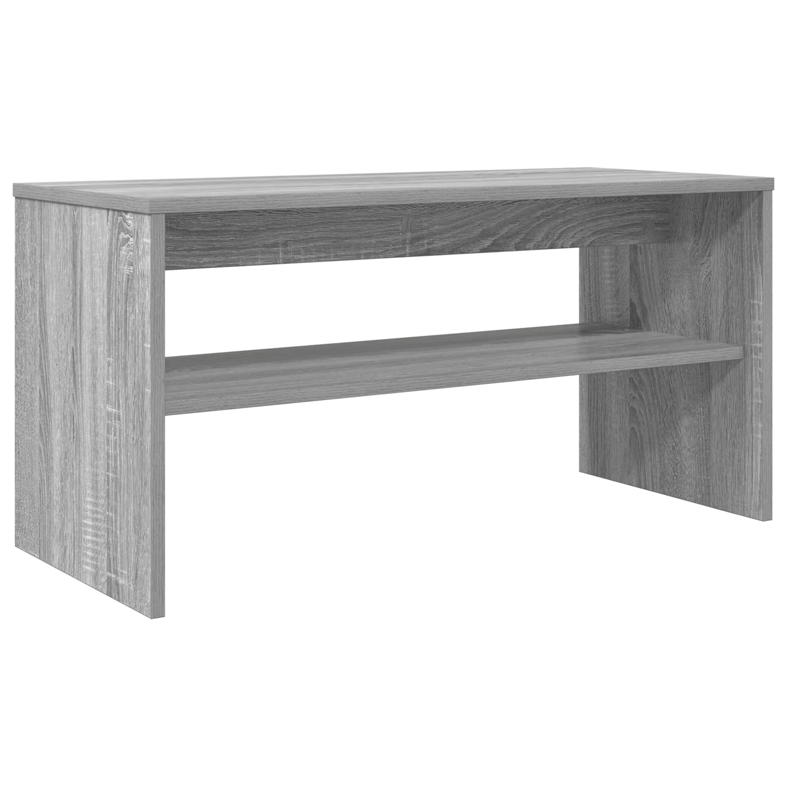 Televizní Skříň 80 X 35 X 40 Cm Šedá Sonoma Kompozitní Dřevo