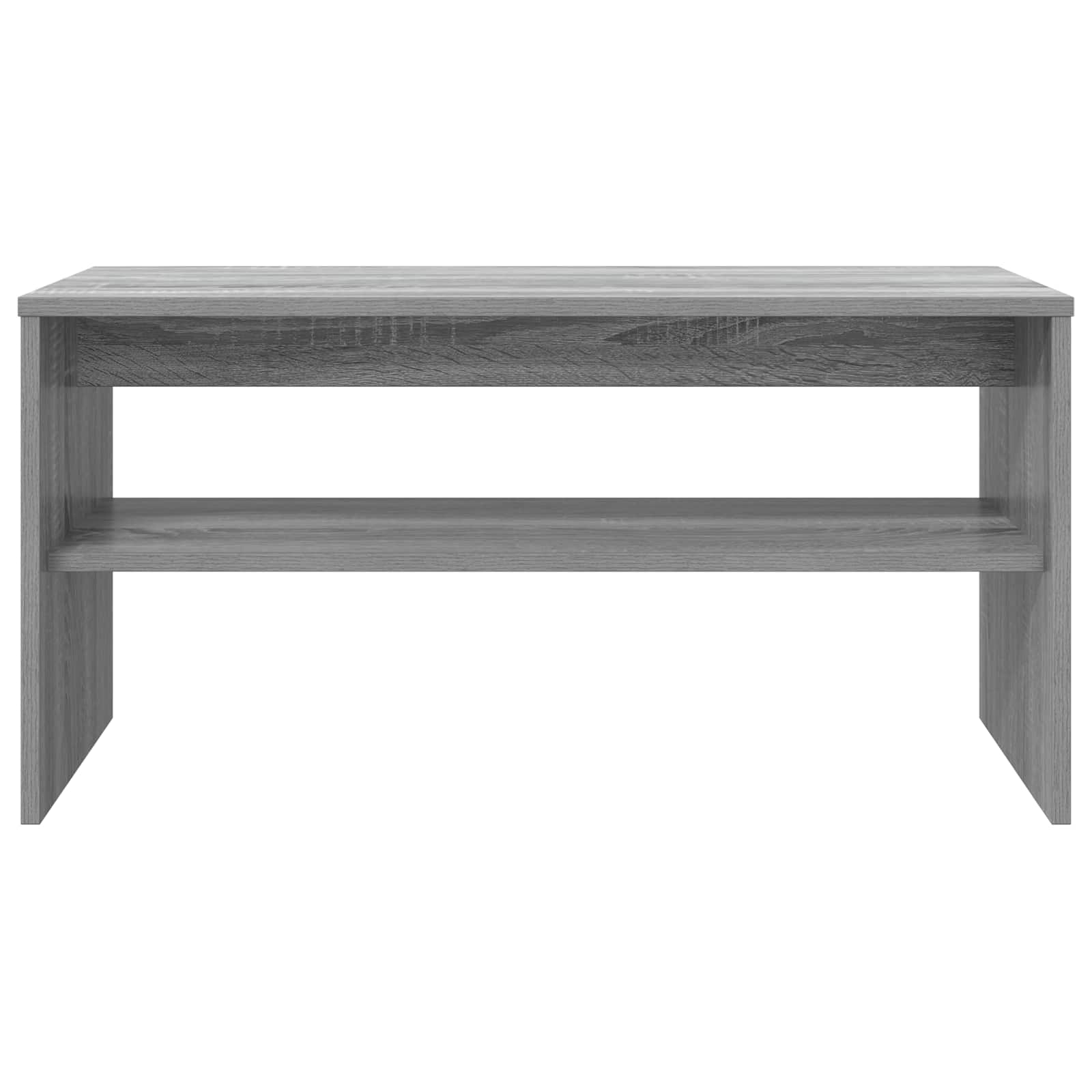 Televizní Skříň 80 X 35 X 40 Cm Šedá Sonoma Kompozitní Dřevo