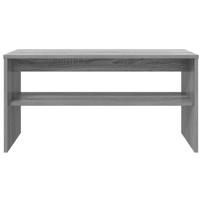 Televizní Skříň 80 X 35 X 40 Cm Šedá Sonoma Kompozitní Dřevo