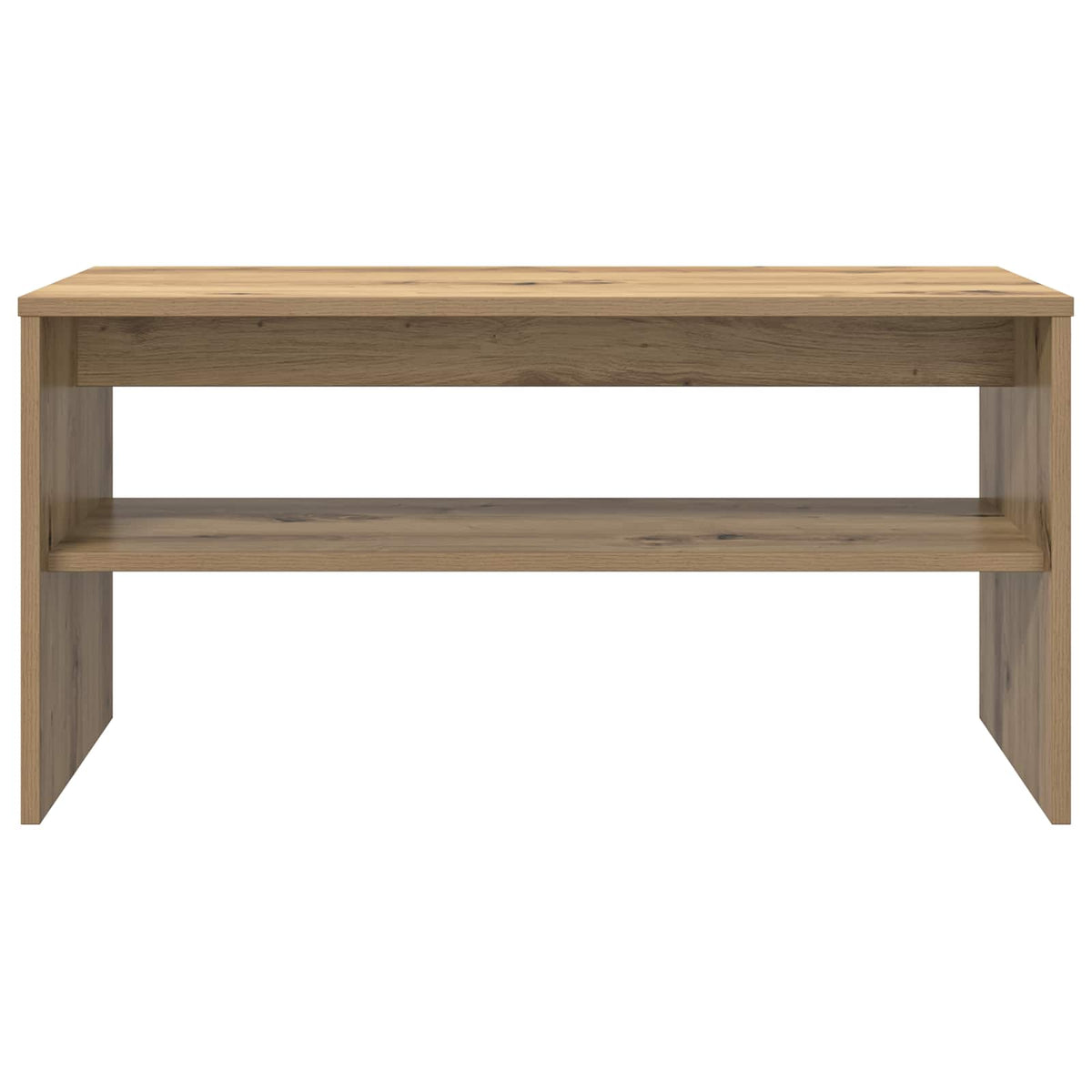 Televizní Skříň 80 X 35 X 40 Cm Artisanový Dub Kompozitní Dřevo
