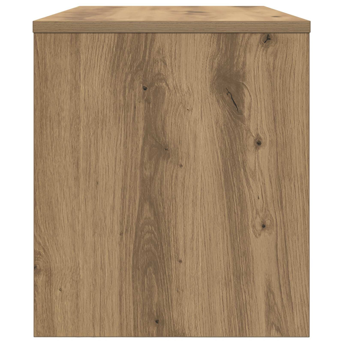 Televizní Skříň 80 X 35 X 40 Cm Artisanový Dub Kompozitní Dřevo