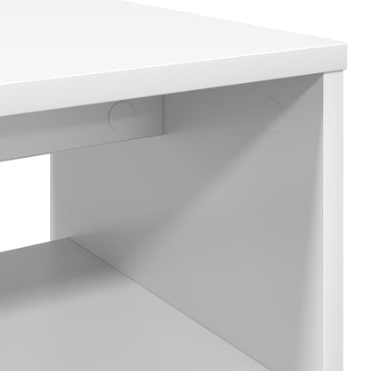 Televizní Skříň 100 X 35 X 40 Cm Bílá Kompozitní Dřevo