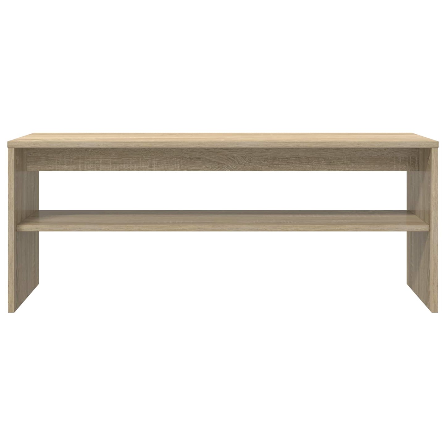 Televizní Skříň 100 X 35 X 40 Cm Sonoma Dub Kompozitní Dřevo