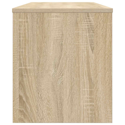 Televizní Skříň 100 X 35 X 40 Cm Sonoma Dub Kompozitní Dřevo