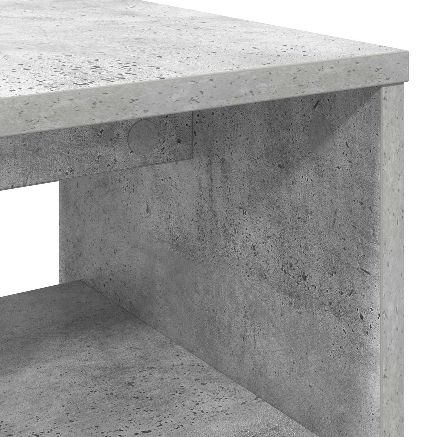 Televizní Skříň 100 X 35 X 40 Cm Betonově Šedá Kompozitní Dřevo