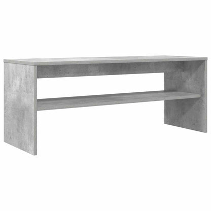 Televizní Skříň 100 X 35 X 40 Cm Betonově Šedá Kompozitní Dřevo
