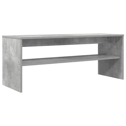Televizní Skříň 100 X 35 X 40 Cm Betonově Šedá Kompozitní Dřevo