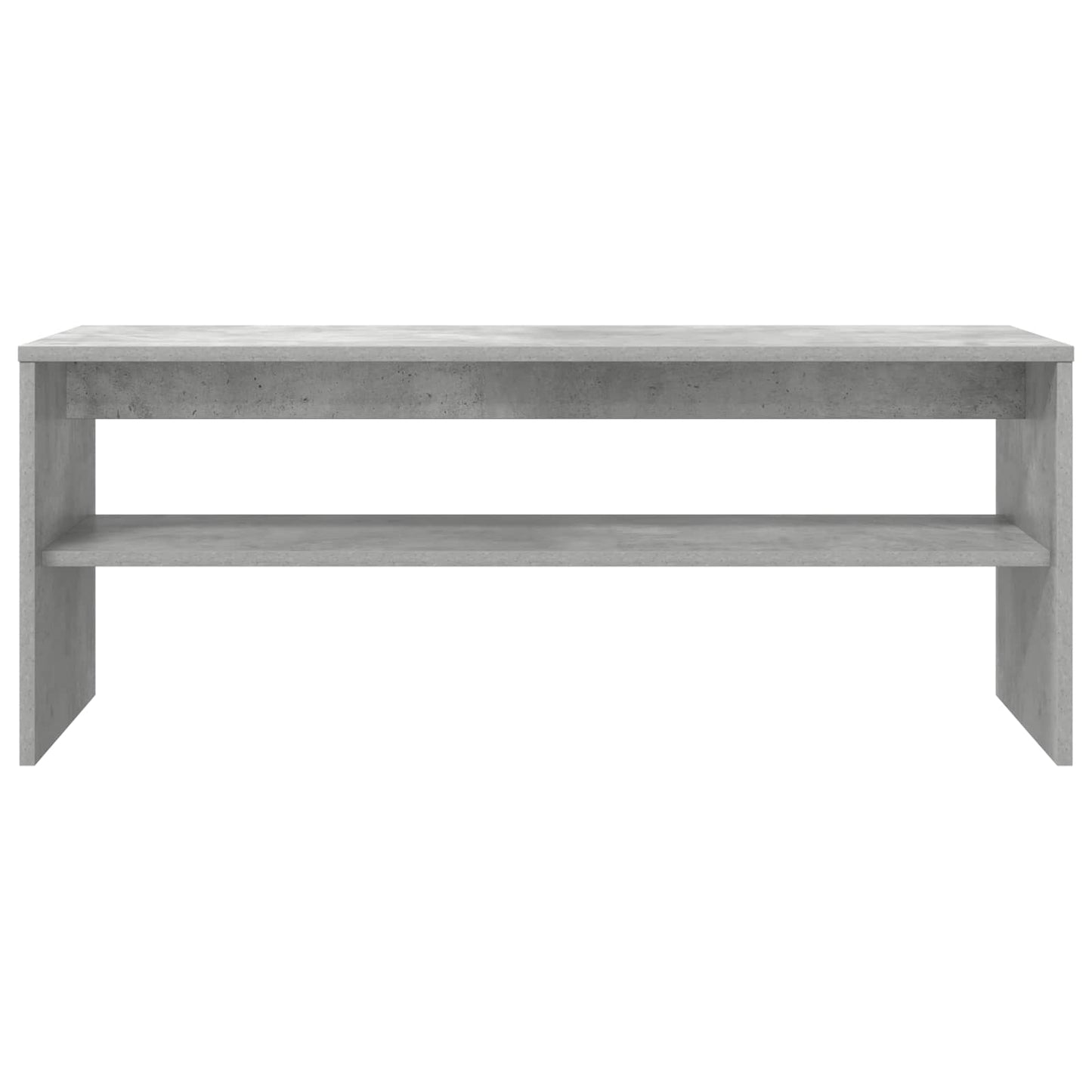 Televizní Skříň 100 X 35 X 40 Cm Betonově Šedá Kompozitní Dřevo