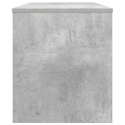Televizní Skříň 100 X 35 X 40 Cm Betonově Šedá Kompozitní Dřevo