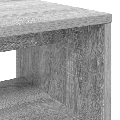 Televizní Skříň 100 X 35 X 40 Cm Šedá Sonoma Kompozitní Dřevo
