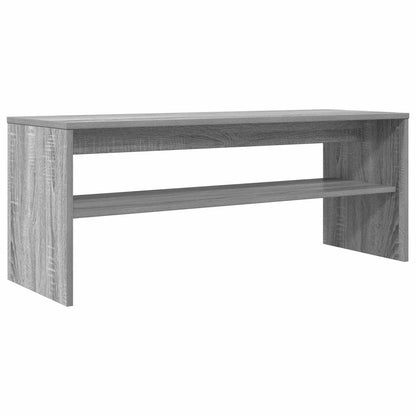 Televizní Skříň 100 X 35 X 40 Cm Šedá Sonoma Kompozitní Dřevo