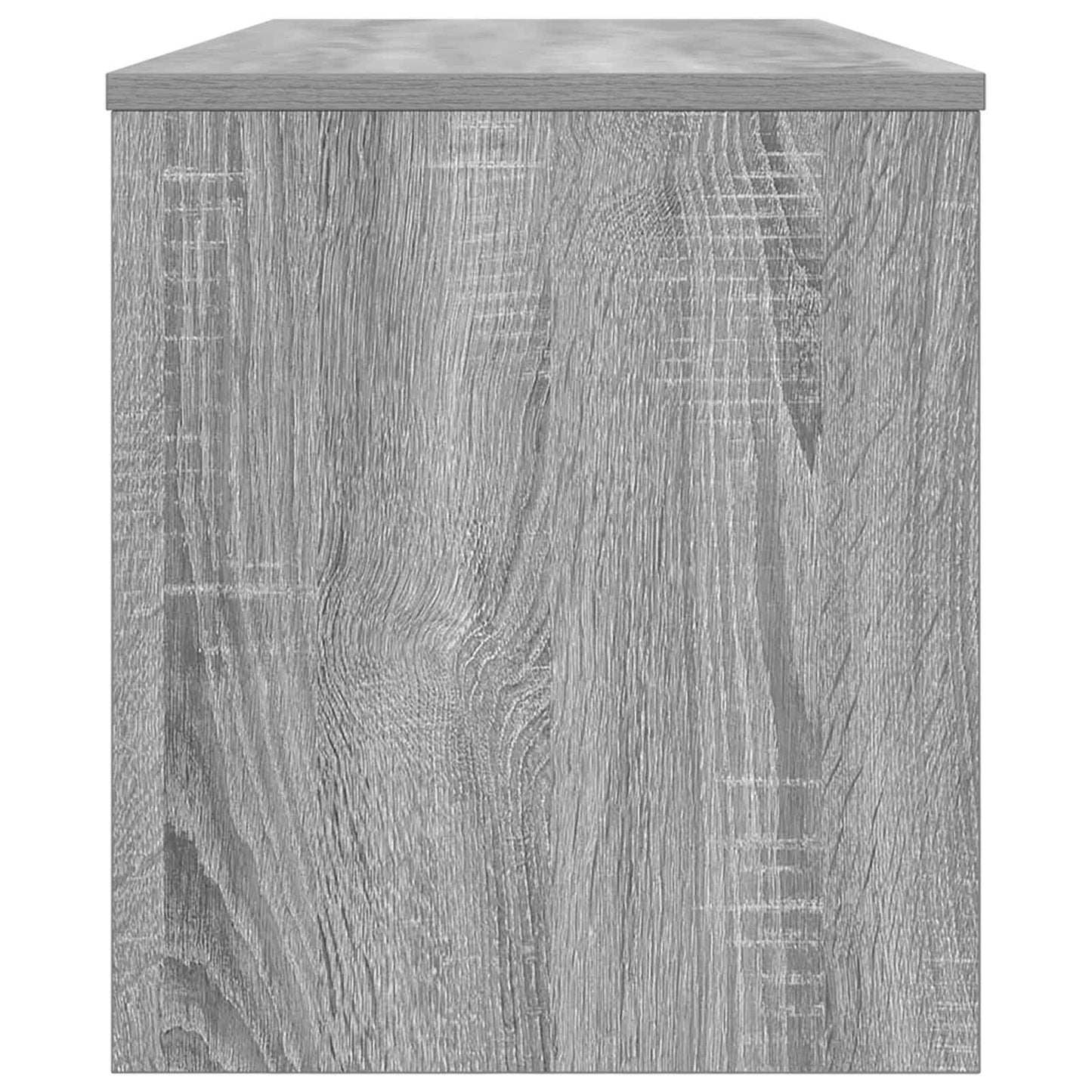 Televizní Skříň 100 X 35 X 40 Cm Šedá Sonoma Kompozitní Dřevo