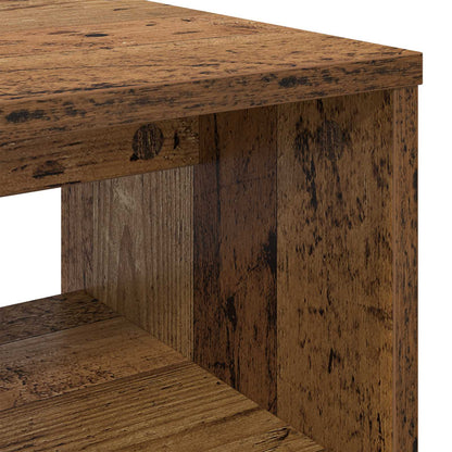 Televizní Skříň 100 X 35 X 40 Cm Staré Dřevo Kompozitní Dřevo