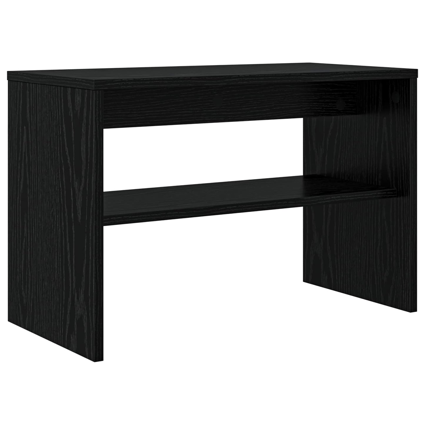 Televizní Skříň 60 X 30 X 40 Cm Černý Dub Kompozitní Dřevo