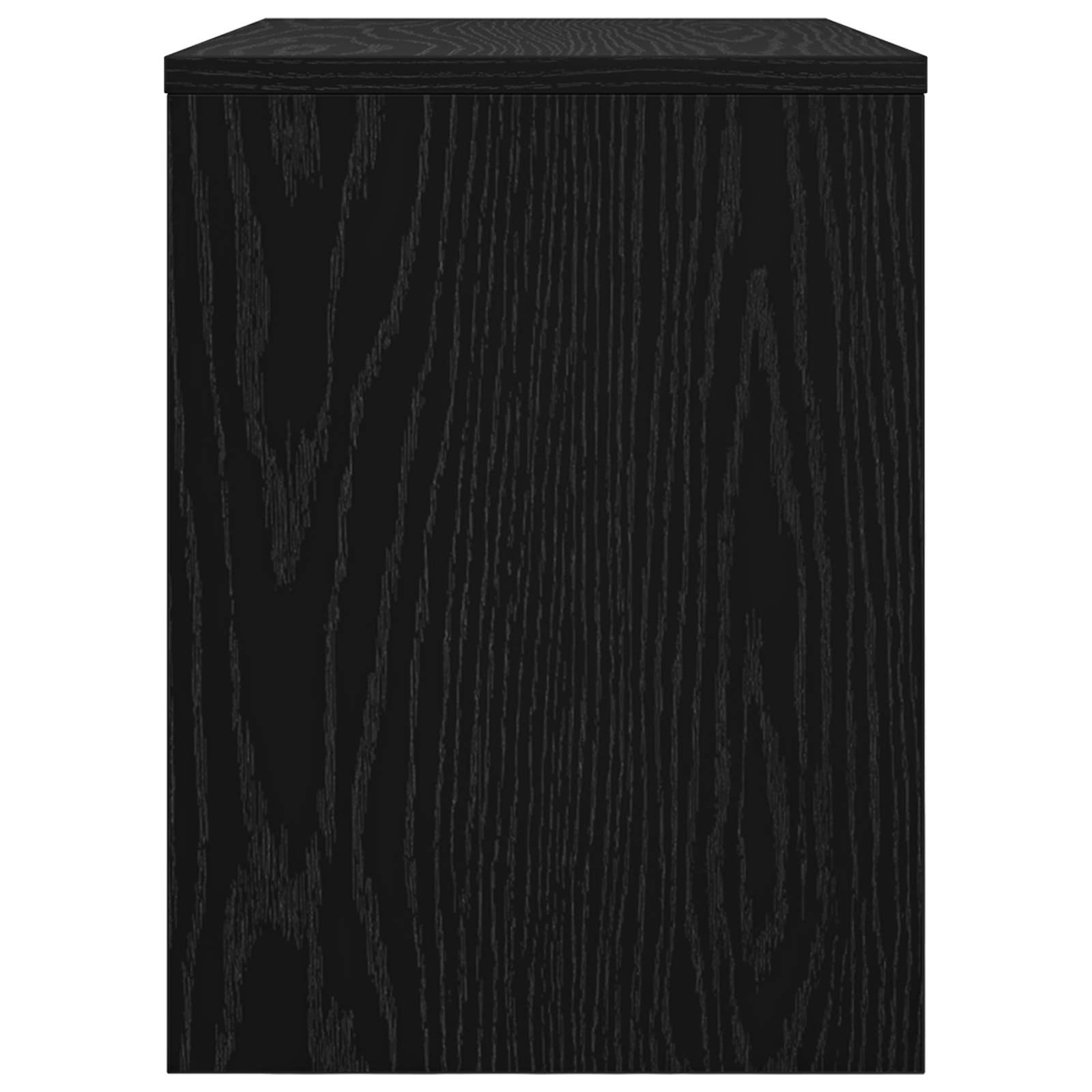 Televizní Skříň 60 X 30 X 40 Cm Černý Dub Kompozitní Dřevo