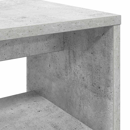 Televizní Skříň 60 X 30 X 40 Cm Betonově Šedá Kompozitní Dřevo