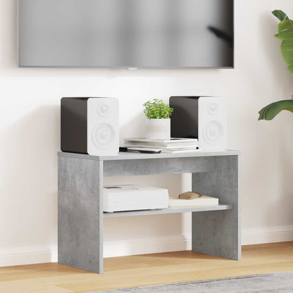 Televizní Skříň 60 X 30 X 40 Cm Betonově Šedá Kompozitní Dřevo
