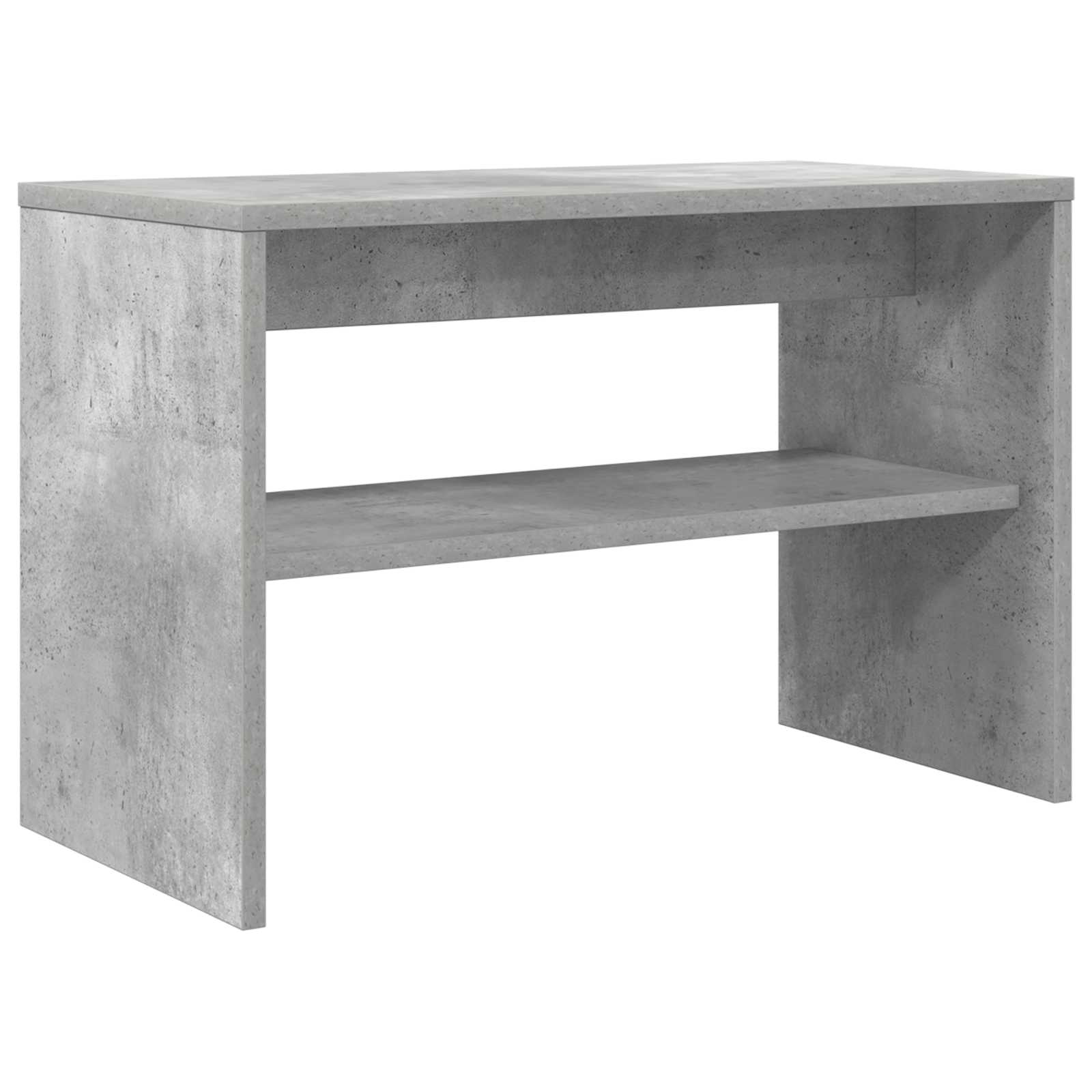 Televizní Skříň 60 X 30 X 40 Cm Betonově Šedá Kompozitní Dřevo