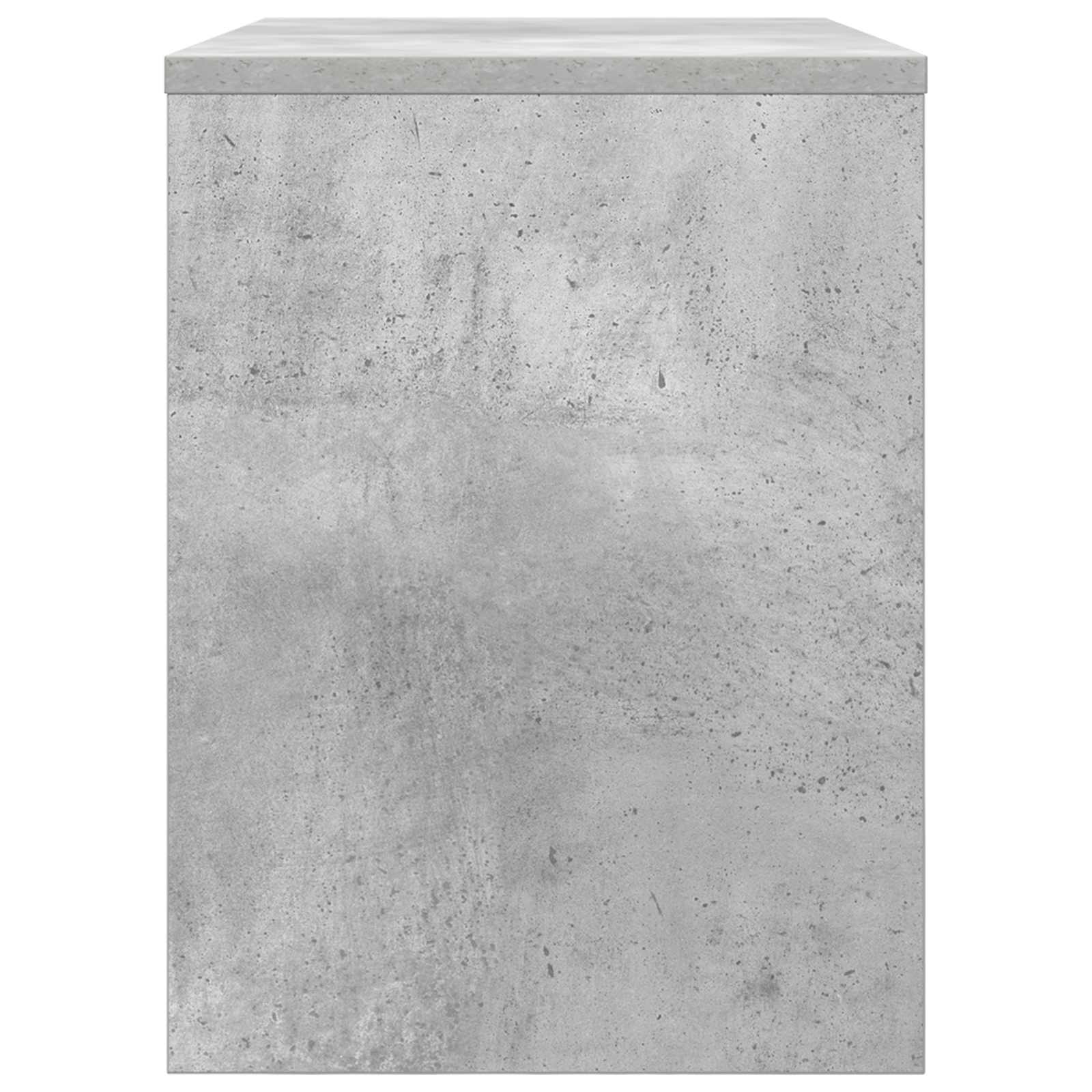 Televizní Skříň 60 X 30 X 40 Cm Betonově Šedá Kompozitní Dřevo