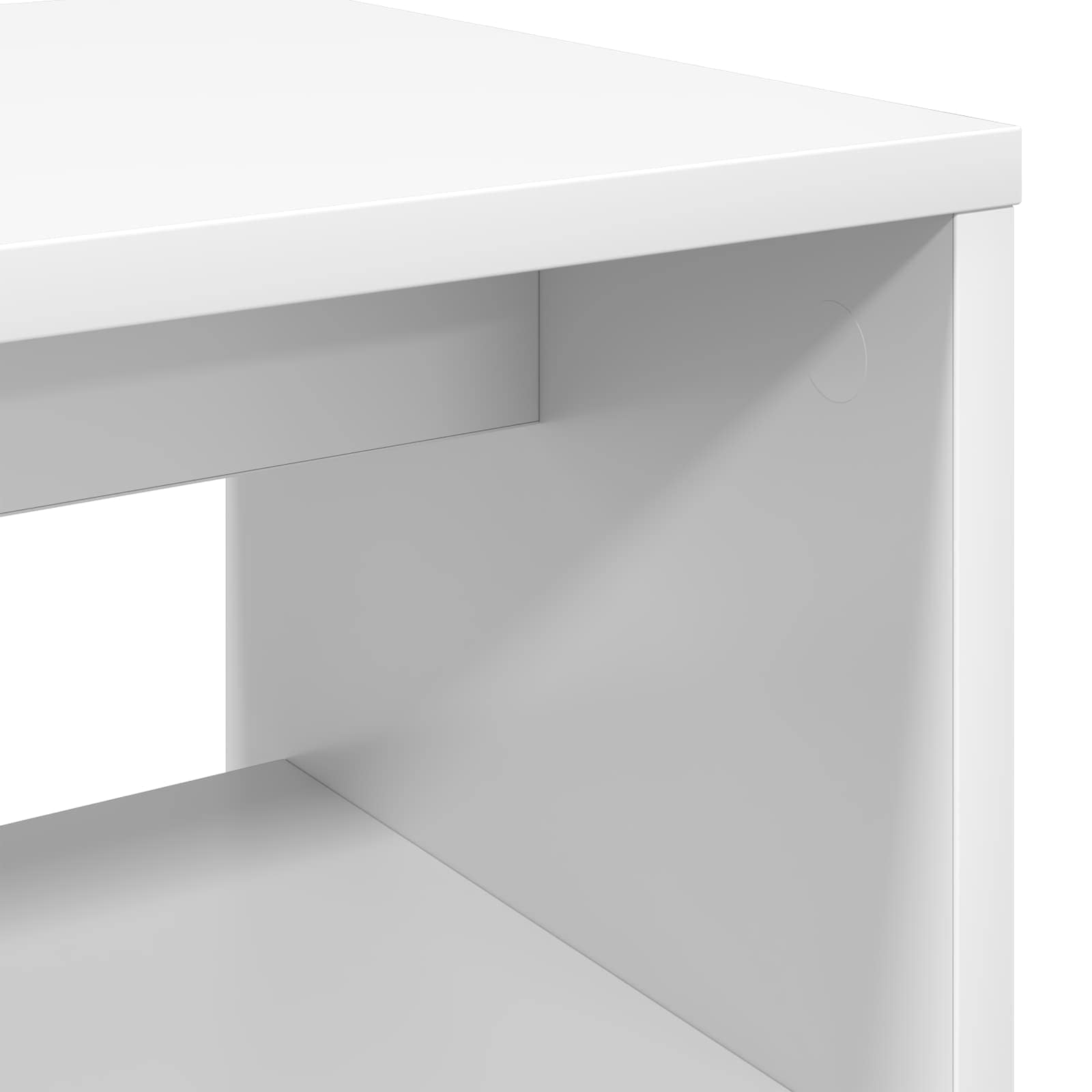 Televizní Skříň 80 X 30 X 40 Cm Bílá Kompozitní Dřevo