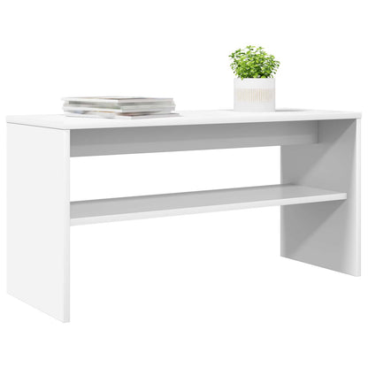 Televizní Skříň 80 X 30 X 40 Cm Bílá Kompozitní Dřevo