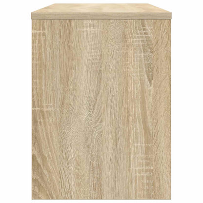 Televizní Skříň 80 X 30 X 40 Cm Sonoma Dub Kompozitní Dřevo