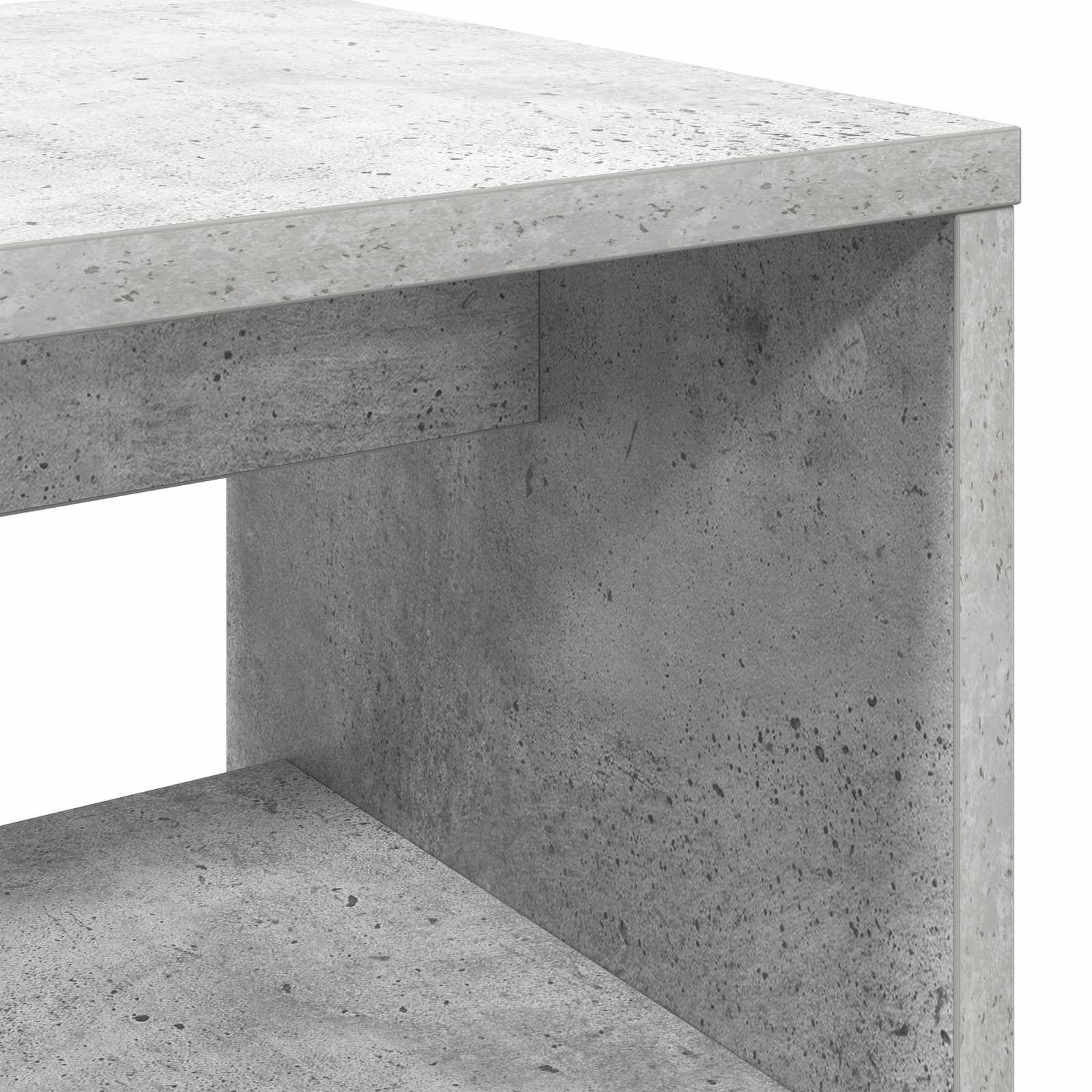 Televizní Skříň 80 X 30 X 40 Cm Betonově Šedá Kompozitní Dřevo