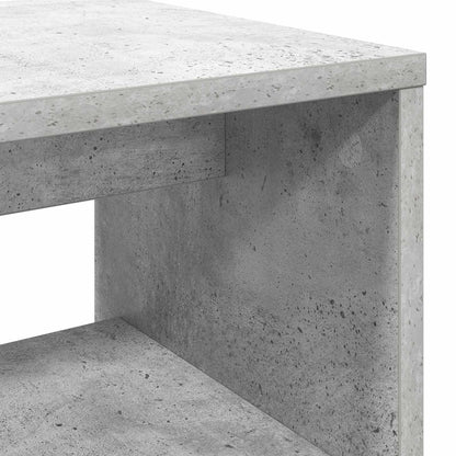Televizní Skříň 80 X 30 X 40 Cm Betonově Šedá Kompozitní Dřevo