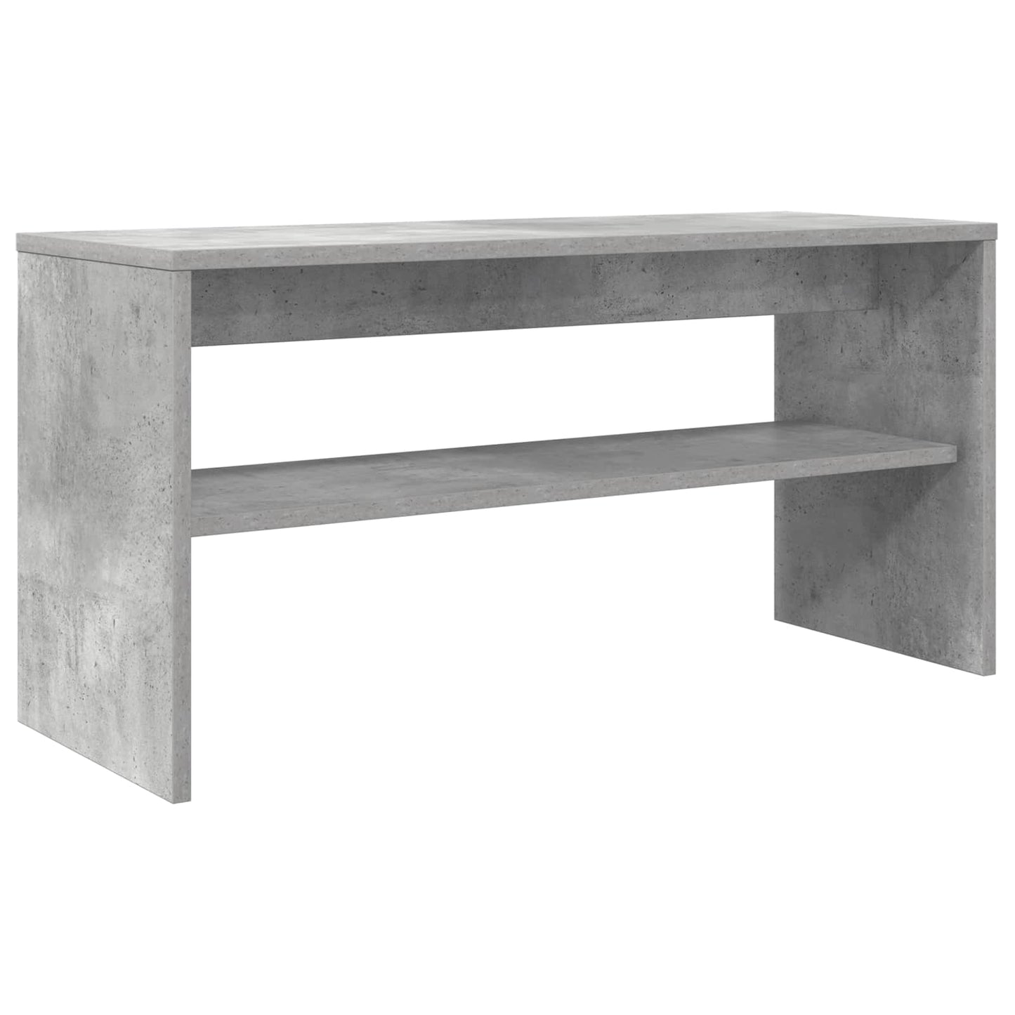 Televizní Skříň 80 X 30 X 40 Cm Betonově Šedá Kompozitní Dřevo