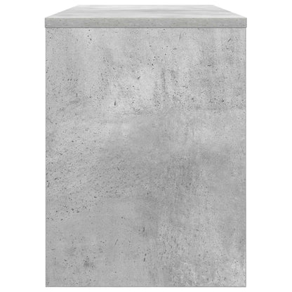 Televizní Skříň 80 X 30 X 40 Cm Betonově Šedá Kompozitní Dřevo