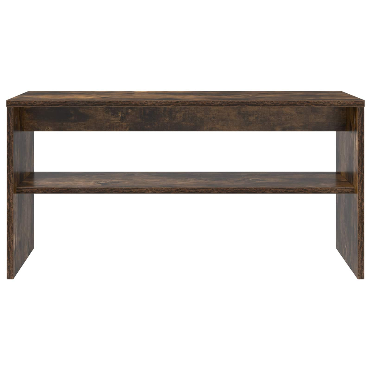 Televizní Skříň 80 X 30 X 40 Cm Kouřový Dub Kompozitní Dřevo