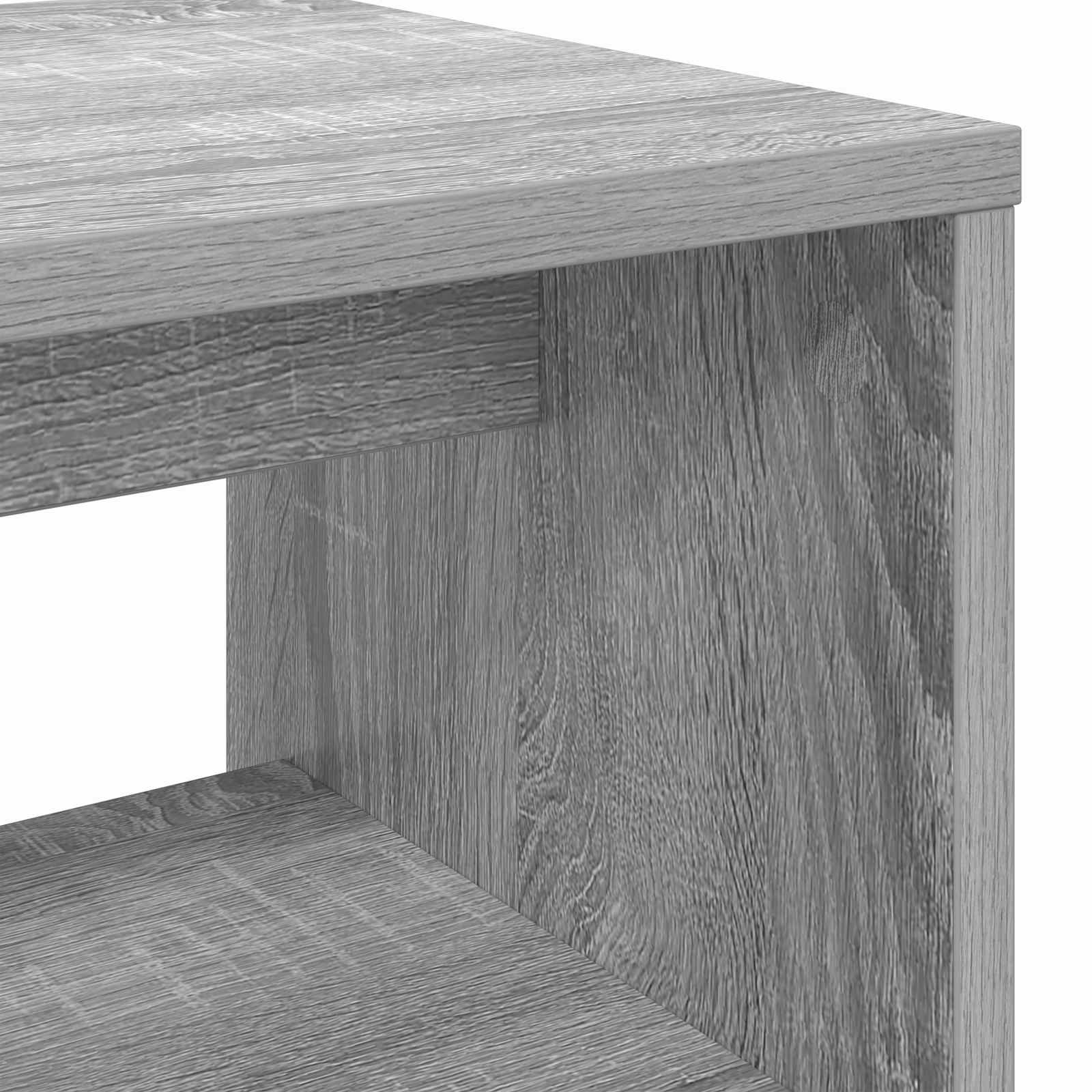 Televizní Skříň 80 X 30 X 40 Cm Šedá Sonoma Kompozitní Dřevo