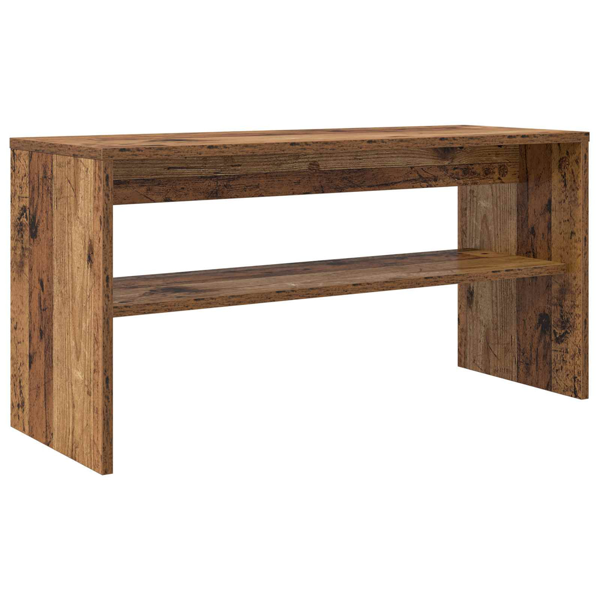 Televizní Skříň 80 X 30 X 40 Cm Staré Dřevo Kompozitní Dřevo