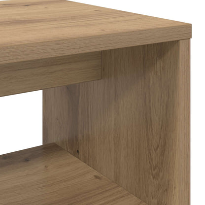 Televizní Skříň 80 X 30 X 40 Cm Artisanový Dub Kompozitní Dřevo