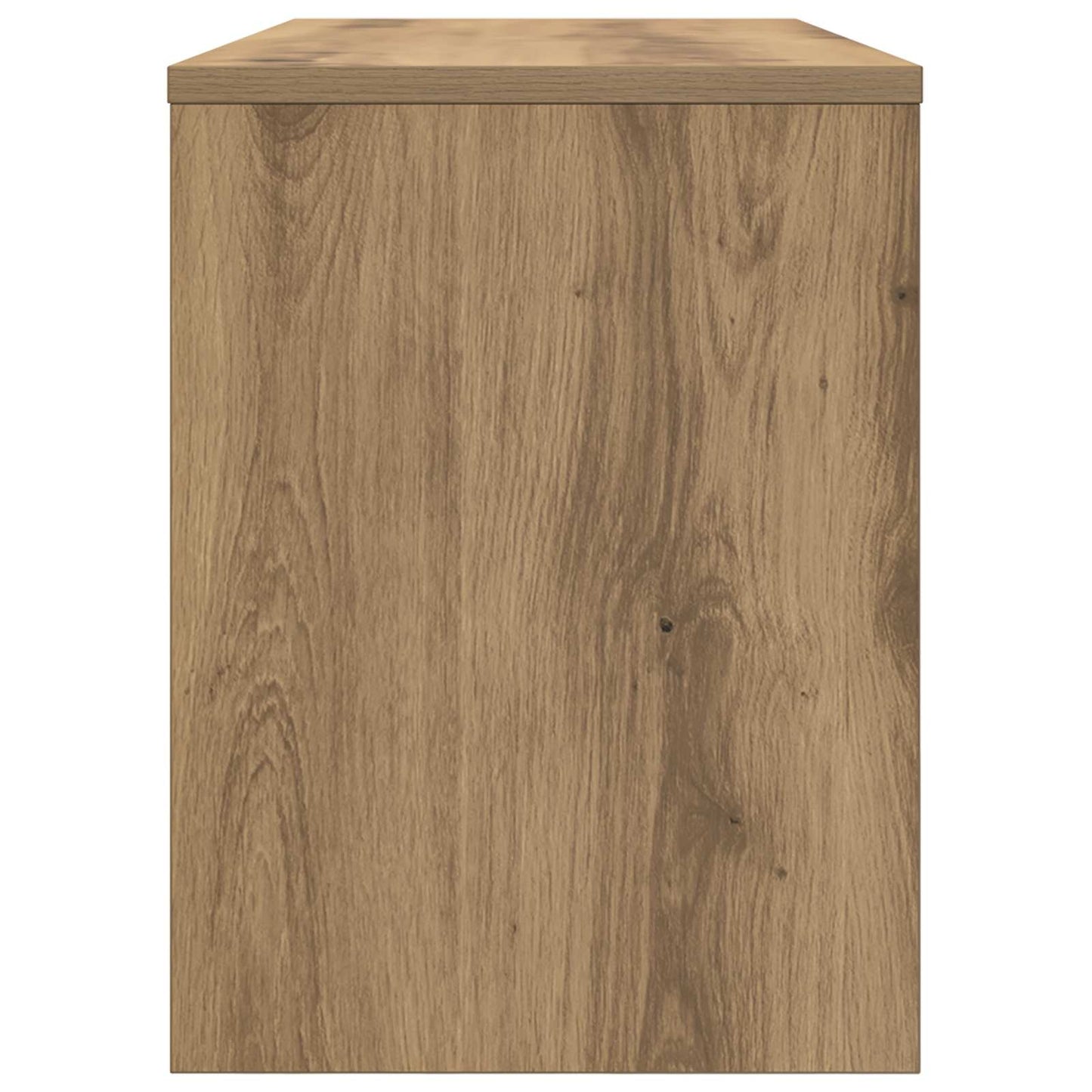Televizní Skříň 80 X 30 X 40 Cm Artisanový Dub Kompozitní Dřevo