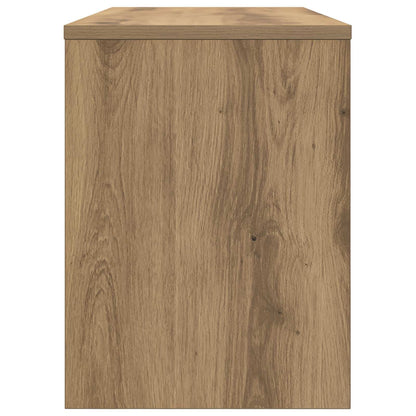 Televizní Skříň 80 X 30 X 40 Cm Artisanový Dub Kompozitní Dřevo