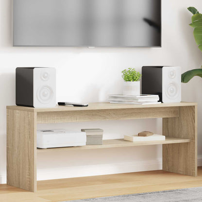 Televizní Skříň 100 X 30 X 40 Cm Sonoma Dub Kompozitní Dřevo