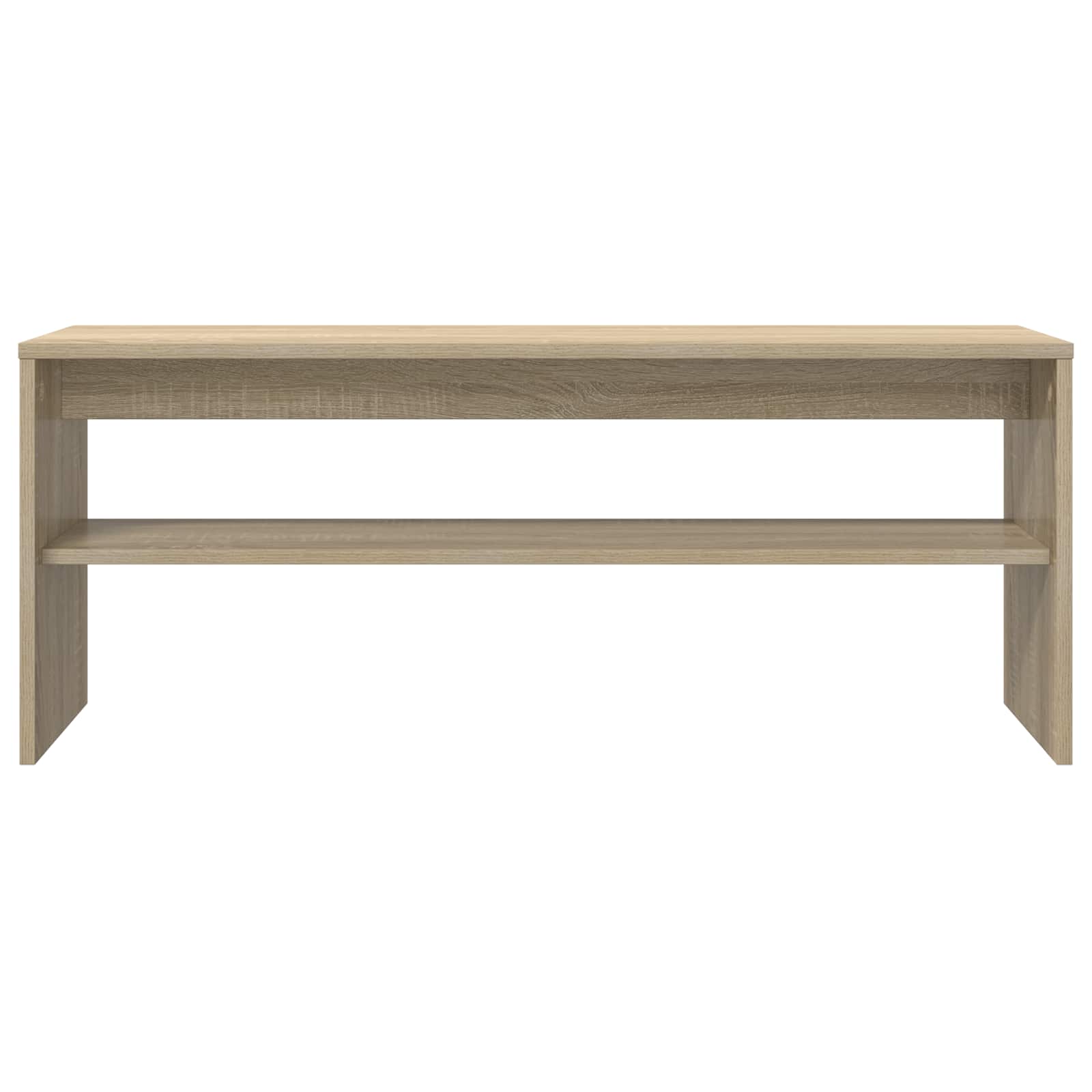 Televizní Skříň 100 X 30 X 40 Cm Sonoma Dub Kompozitní Dřevo