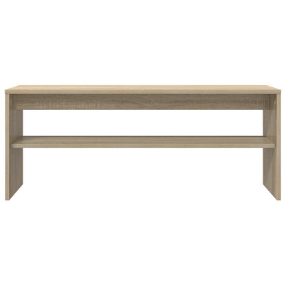 Televizní Skříň 100 X 30 X 40 Cm Sonoma Dub Kompozitní Dřevo