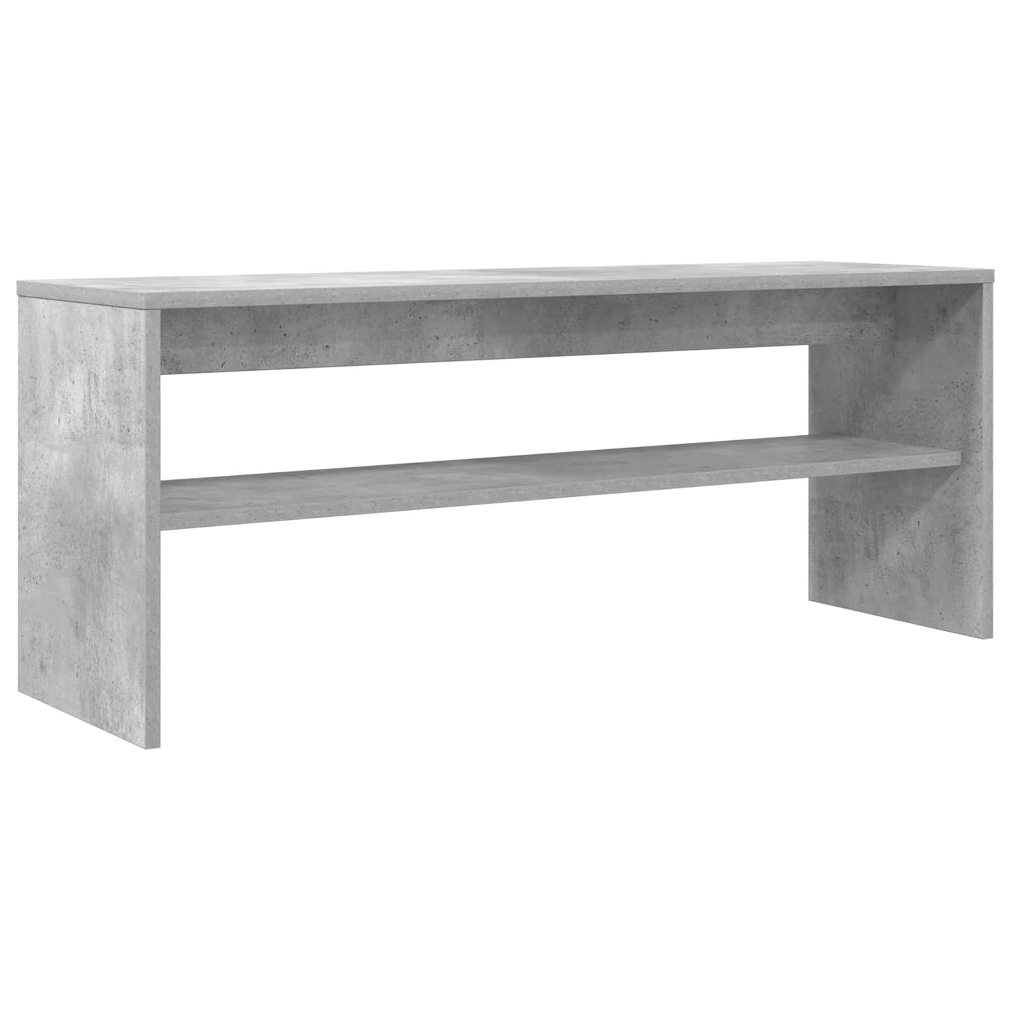 Televizní Skříň 100 X 30 X 40 Cm Betonově Šedá Kompozitní Dřevo