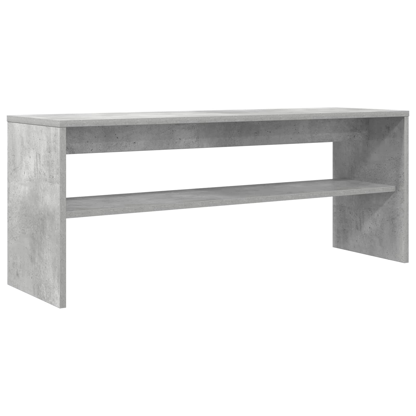 Televizní Skříň 100 X 30 X 40 Cm Betonově Šedá Kompozitní Dřevo