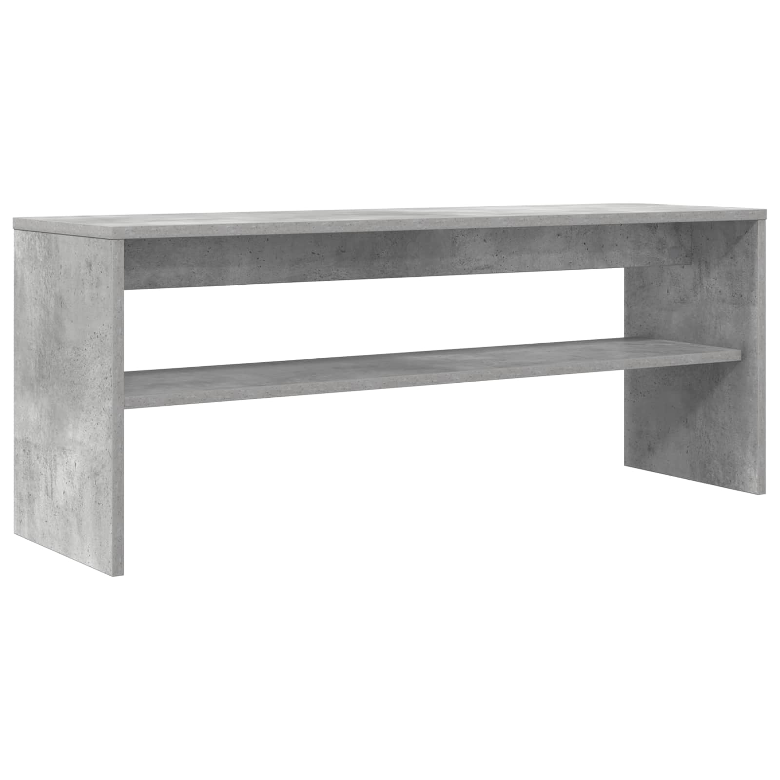 Televizní Skříň 100 X 30 X 40 Cm Betonově Šedá Kompozitní Dřevo