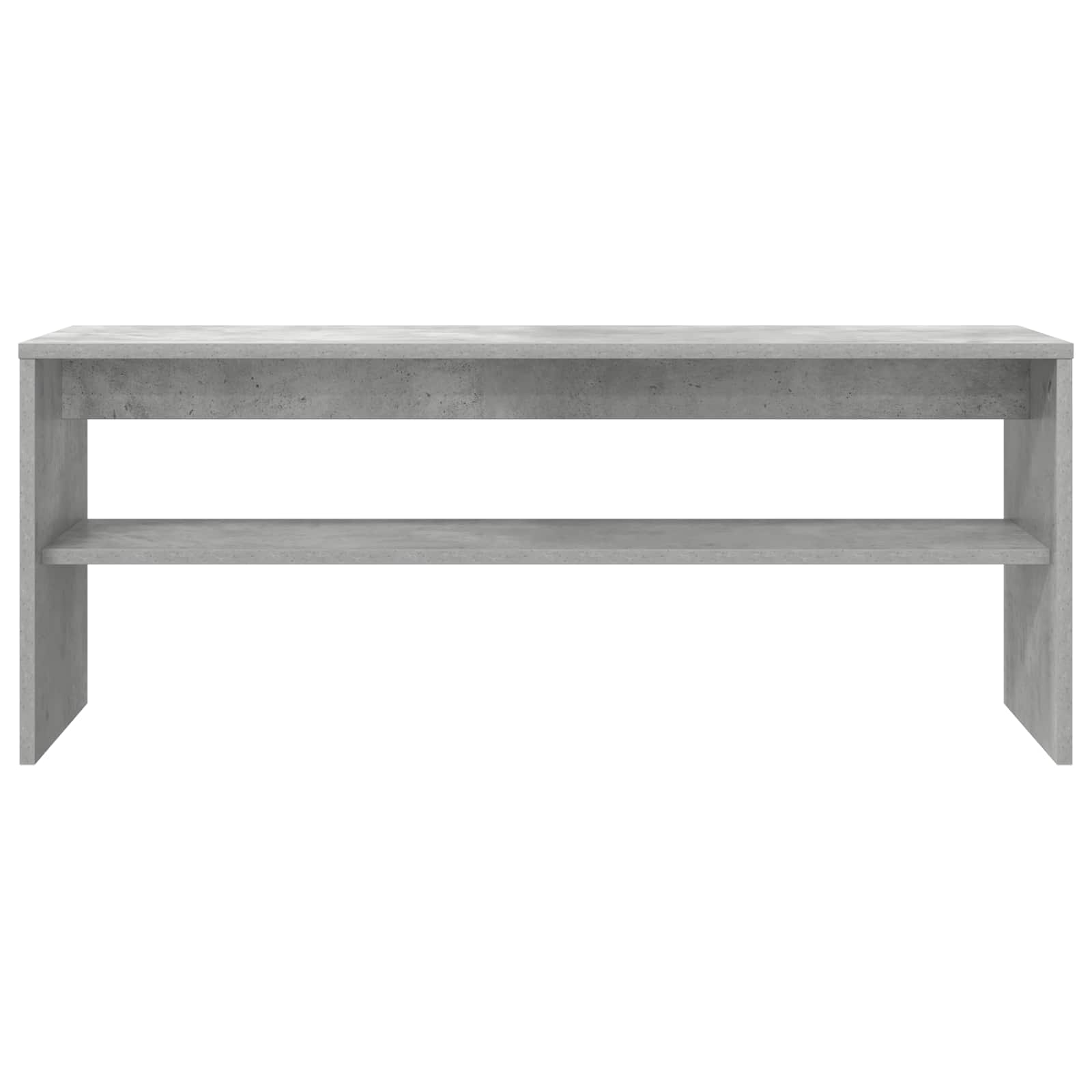 Televizní Skříň 100 X 30 X 40 Cm Betonově Šedá Kompozitní Dřevo