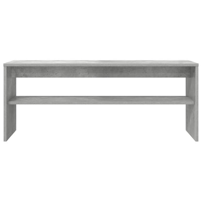 Televizní Skříň 100 X 30 X 40 Cm Betonově Šedá Kompozitní Dřevo