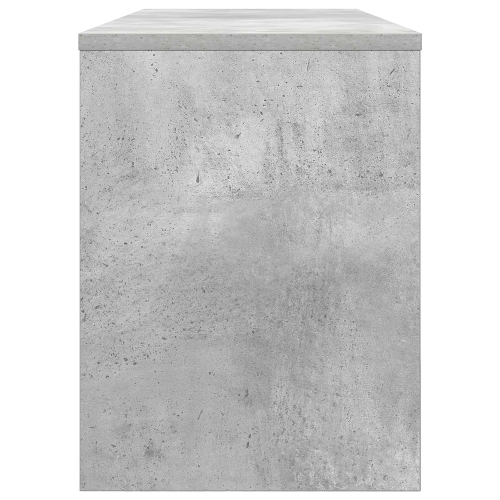 Televizní Skříň 100 X 30 X 40 Cm Betonově Šedá Kompozitní Dřevo