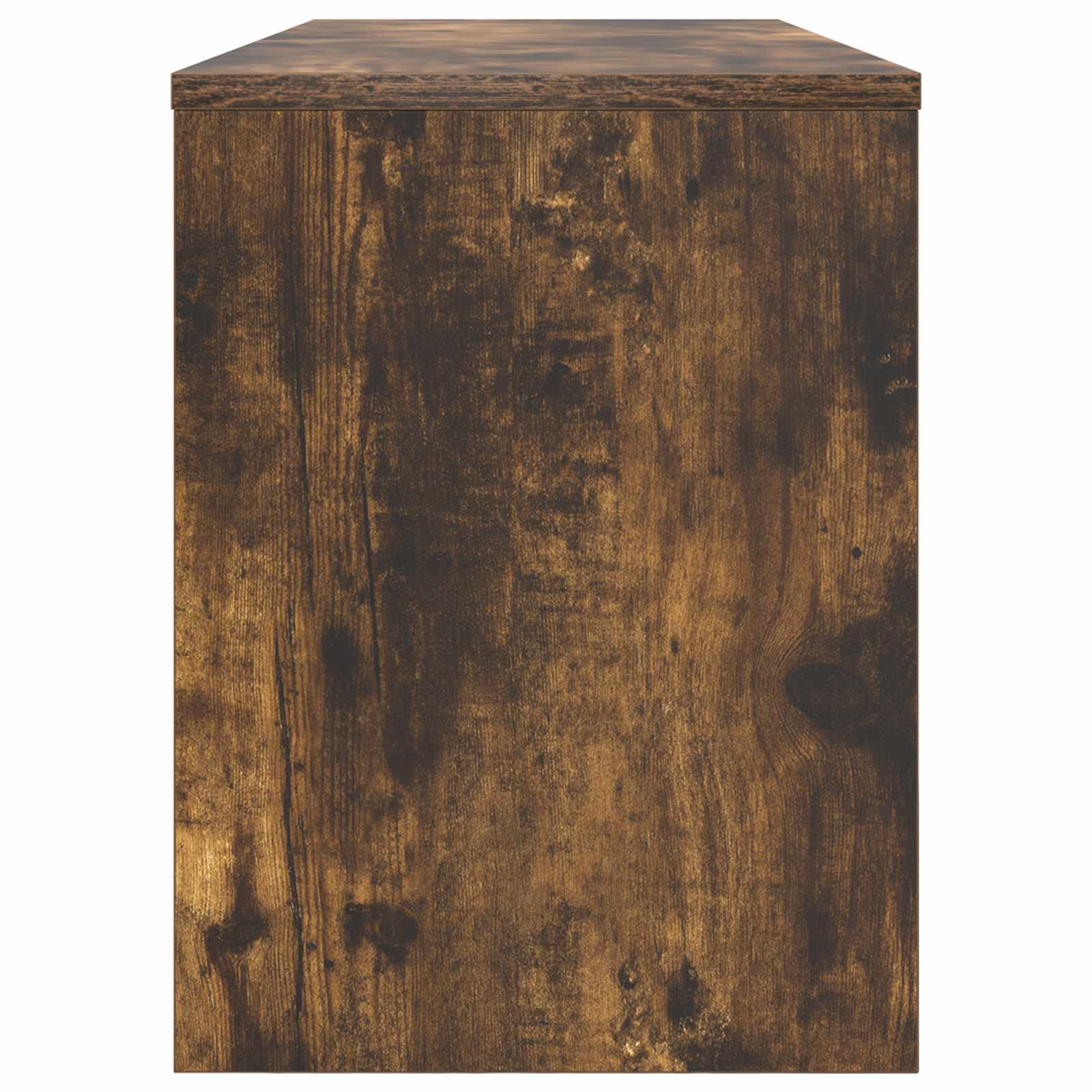 Televizní Skříň 100 X 30 X 40 Cm Kouřový Dub Kompozitní Dřevo
