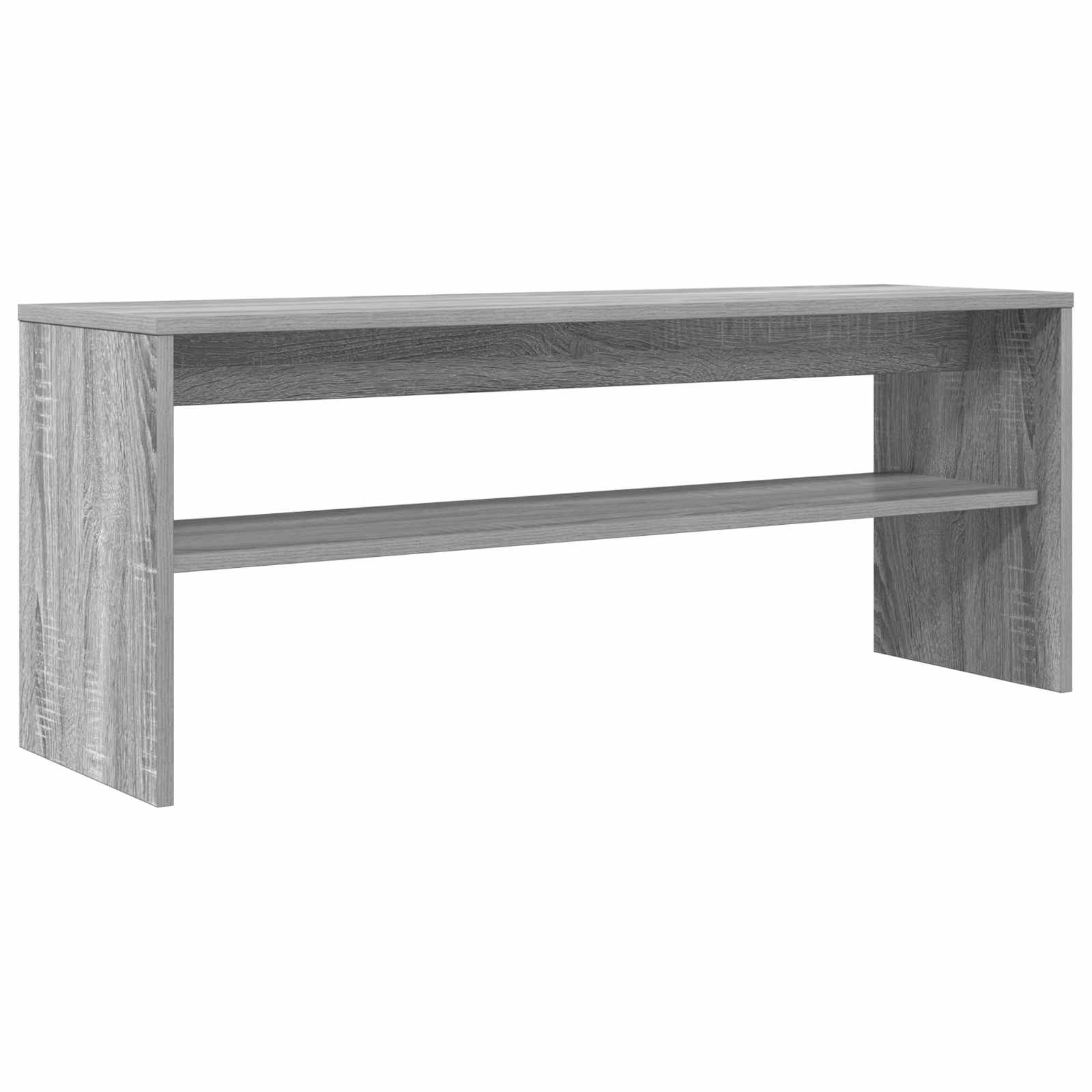 Televizní Skříň 100 X 30 X 40 Cm Šedá Sonoma Kompozitní Dřevo