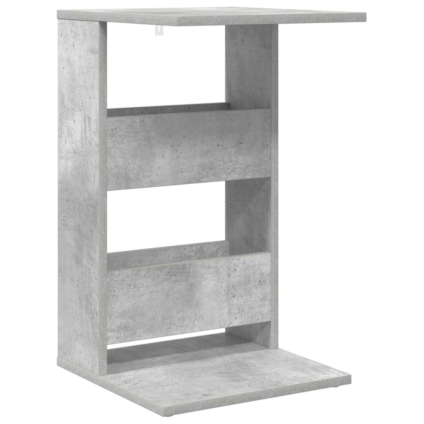 Boční Stůl Betonově Šedá 40 X 35 X 60,5 Cm Kompozitní Dřevo